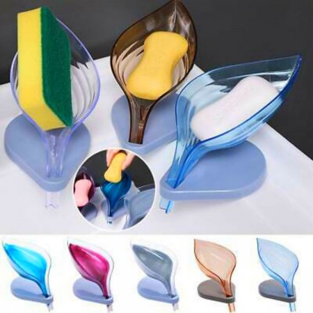 Leaf Shape Draining Soap Holder