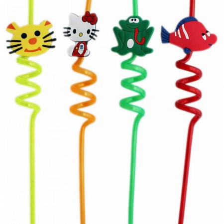4Pcs Straw for Kids & Party