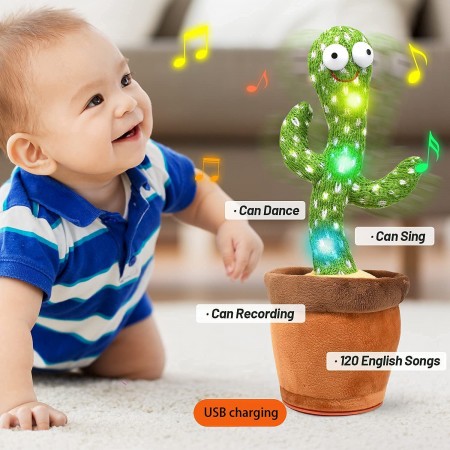 Dancing & Talking Cactus For Kids