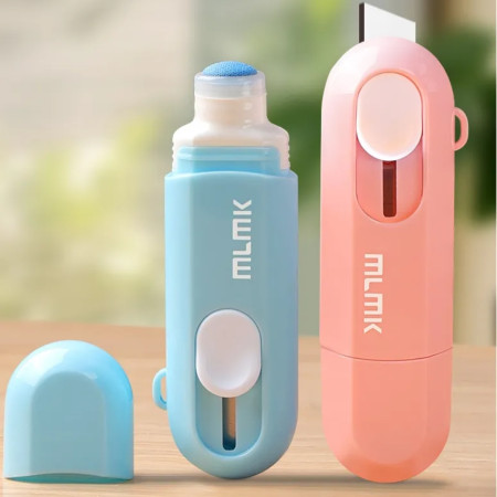 Thermal Paper Eraser and knife