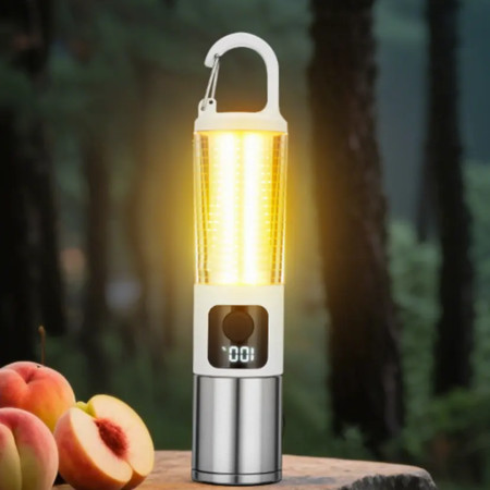 Smart Digital Display Camping Light