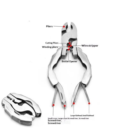 9-in-1 Mini Pocket Multitool Gadgets