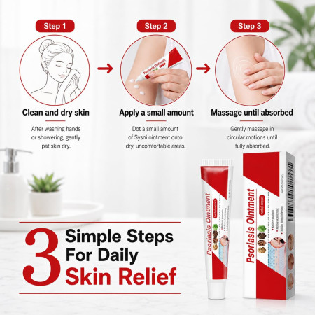 Sysni Psoriasis Ointment চুলকানি ও ত্বকের সমস্যার জন্য