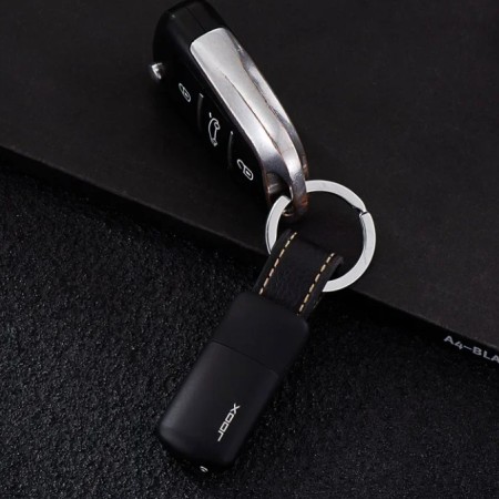 Metal Keychain LOOX Cigarette Gas Lighter(Black, Red, Gold, Blue)